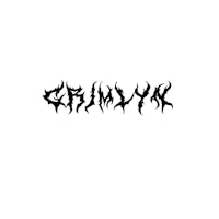 a black and white image of a font